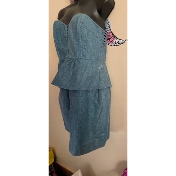 Women's Aryn K. strapless Dress - Picture 2 of 6